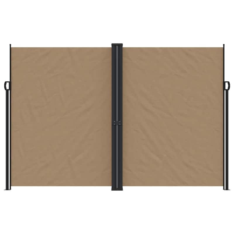 vidaXL Retractable Side Awning Sun Shade Privacy Screen Outdoor Patio Garden