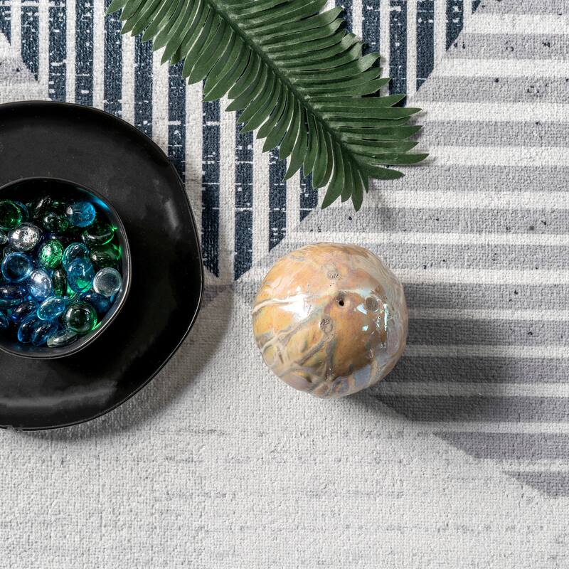 Nuloom Camila SpinClean Machine Washable Lunar Eclipse Area Rug