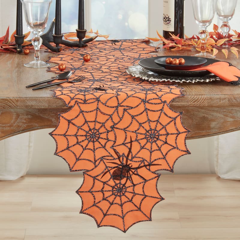 Spiderweb Table Runner - 16"x70"