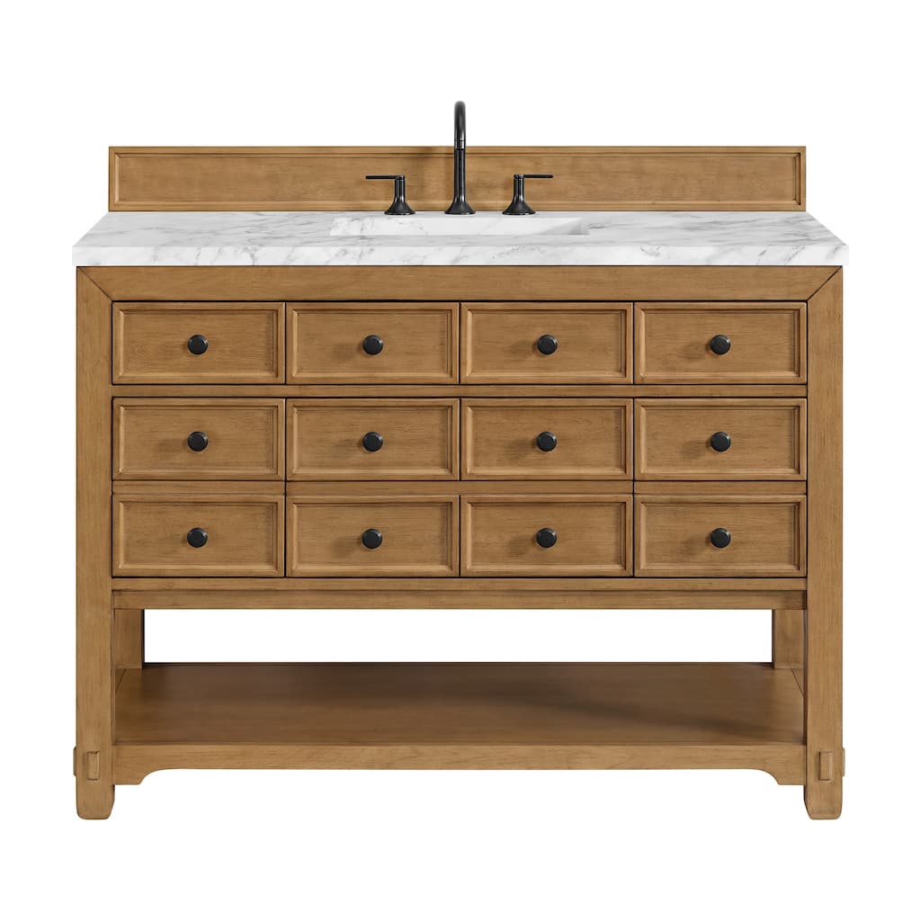 James Martin Vanities 505-V48-3CAR Malibu 48" Free Standing Single
