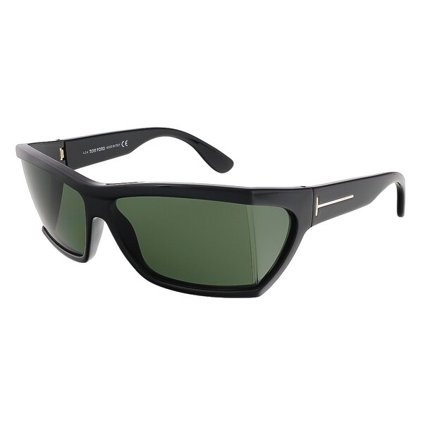Tom Ford FT0401/S 01N Sasha Shiny Black Rectangle Sunglasses - 59-13-125