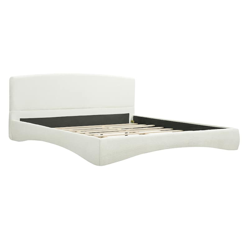 Christopher Knight Home - Lunera Modern Upholstered Bed with Smart Ambient Lighting