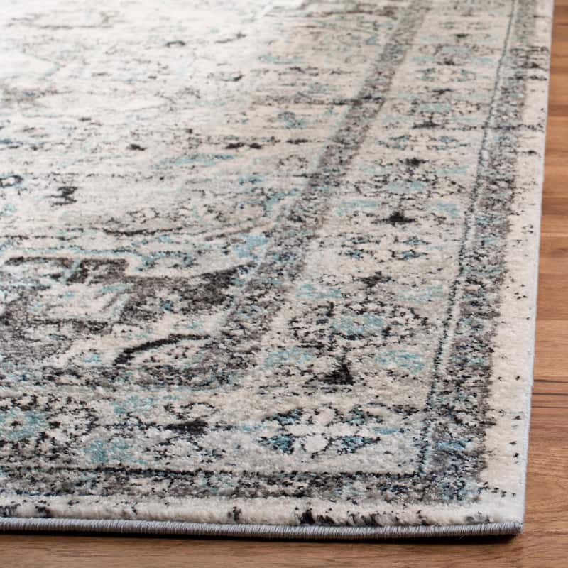 SAFAVIEH Madison Soka Vintage Boho Oriental Medallion Rug