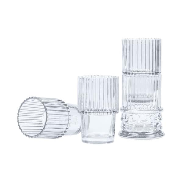 Athena Stackable Drinking Glass Set