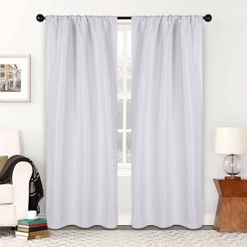 Superior Jaxon Washable Room Darkening Curtains, Set of 2 Panels