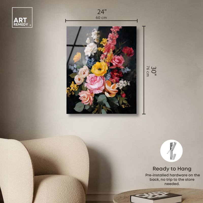 Garden Richness II Acrylic by Art Remedy, Ready to Hang