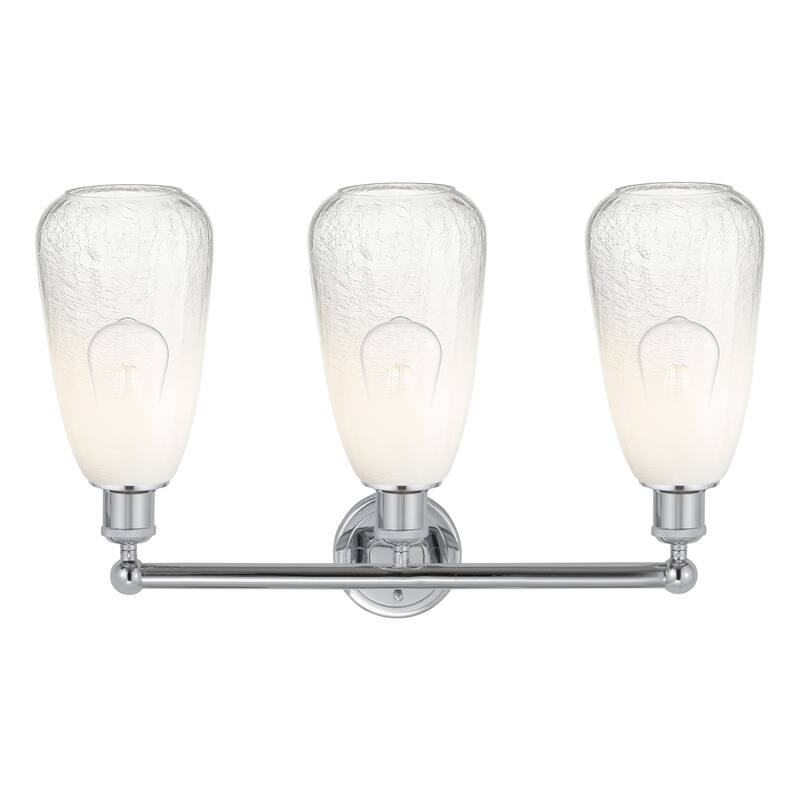 Innovations Lighting Endless Possibilities Edison - Brookhaven Almond - 3 Light 24" Bath Vanity Light