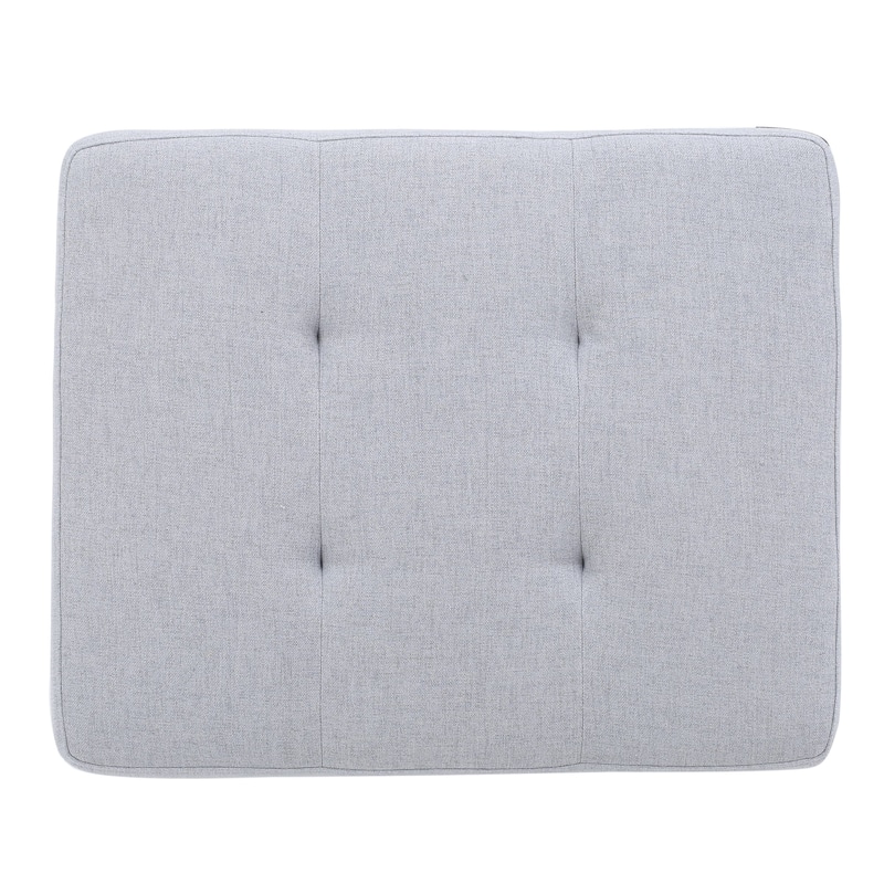 Tiernan Tufted Fabric Ottoman by Christopher Knight Home