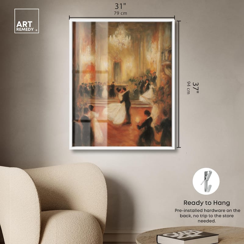 Ballroom Dance Shadowbox by Art Remedy