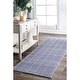 preview thumbnail 18 of 20, Nuloom Hand Loomed Kimberley Area Rug 2'6 x 8' - Blue