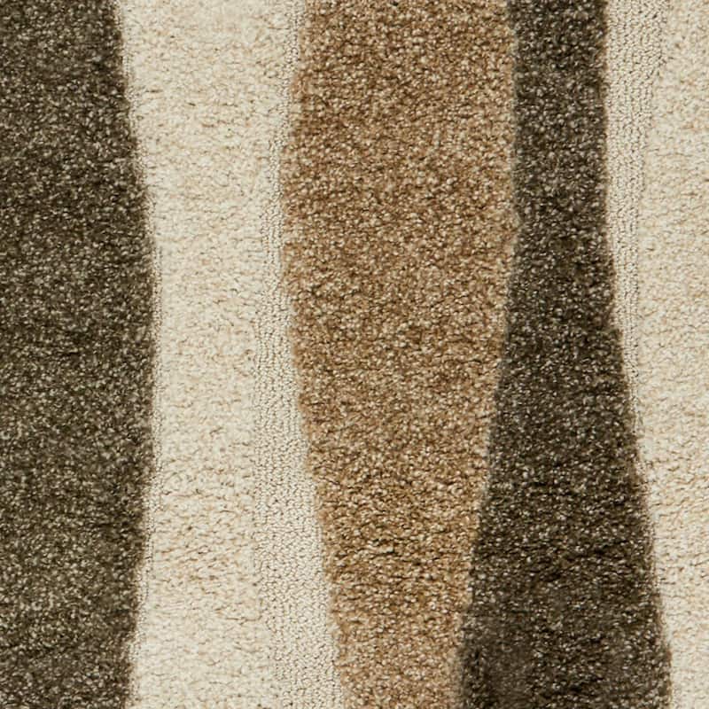 Alexander Home Julian Mid-century Modern Wave Shag Area Rug