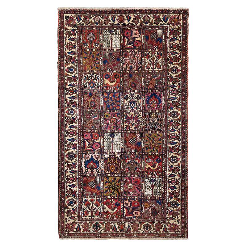 ECARPETGALLERY Hand-knotted Kayseri Vintage Red Wool Rug - 5'8 x 10'1