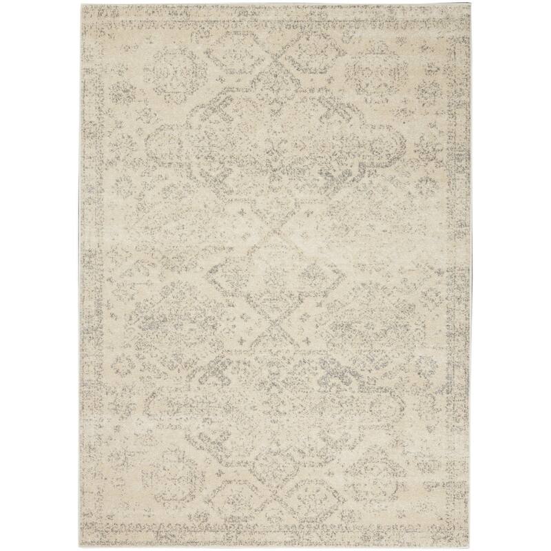 HomeRootsOriental Transitional Rectangle Area Rug - 72' X '48' X '0.5