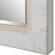 preview thumbnail 6 of 5, Uttermost Cape Whitewashed Rattan Mirror - 29"x 40.75"
