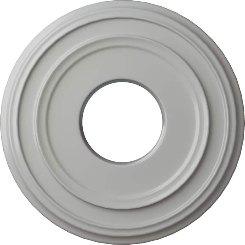 12 3/8"OD x 4"ID x 1 1/8"P Classic Ceiling Medallion
