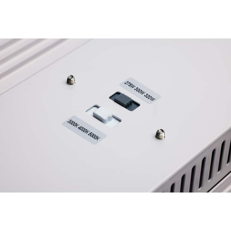 LED Linear High-Bay 275W/300W/320W Wattage Selectable 3K/4K/5K CCT Selectable - White