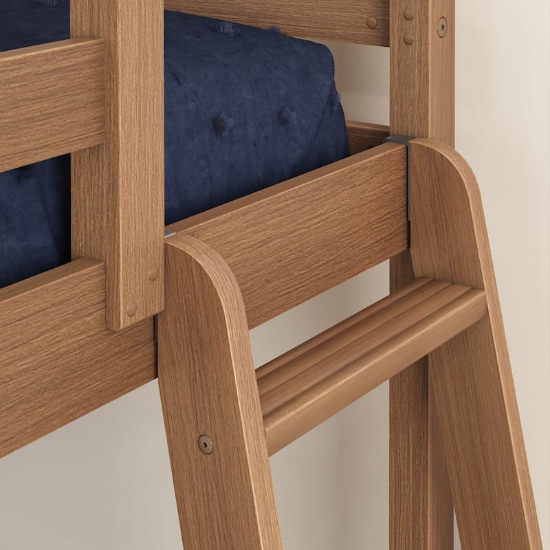 Now Furniture Low Bunk Bed for Kids, Twin over Full