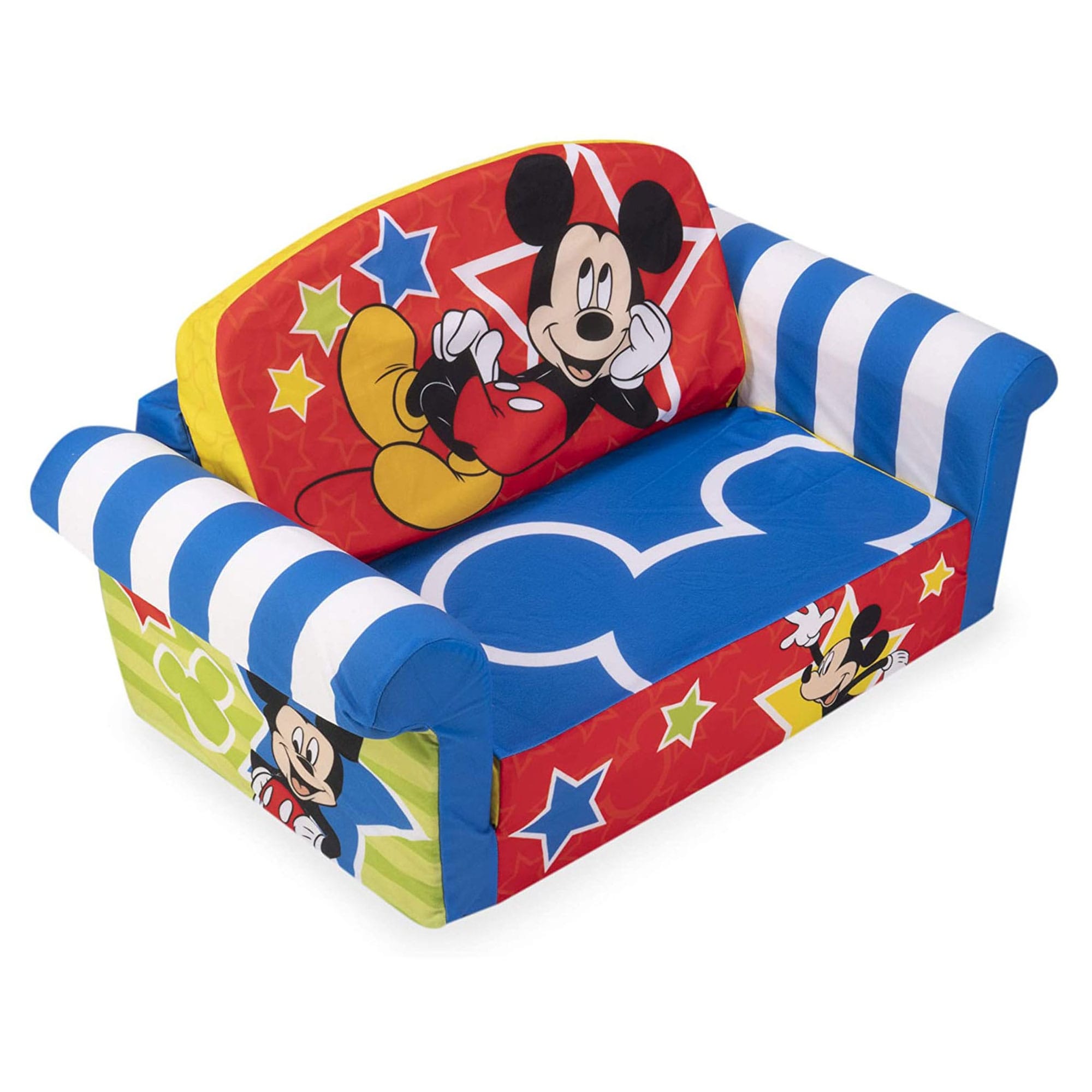 Marshmallow furniture children's elmo 2 in on sale 1 flip open sofa sesame street