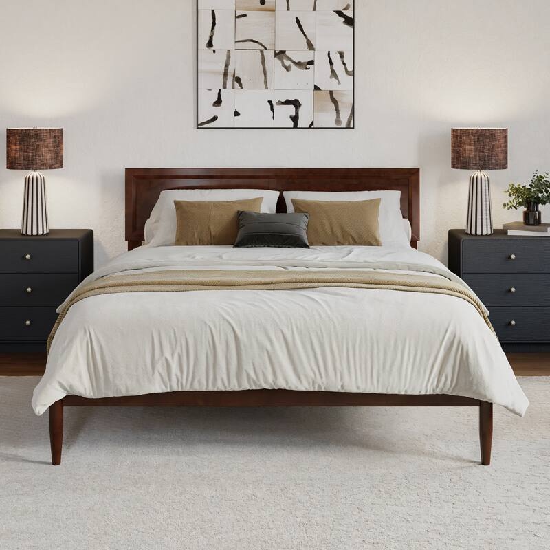 Ellarie Platform Bed with Adjustable Headboard