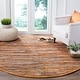preview thumbnail 15 of 82, SAFAVIEH Handmade Rag Rug Bookem Casual Stripe Cotton Rug with Fringe