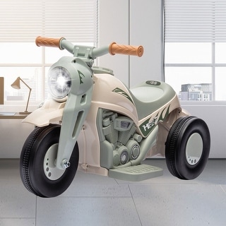 Fun Kids Electric Motorcycle with Safe Speed, Music, LED Light, and Bubble-Making for Toddler Adventures
