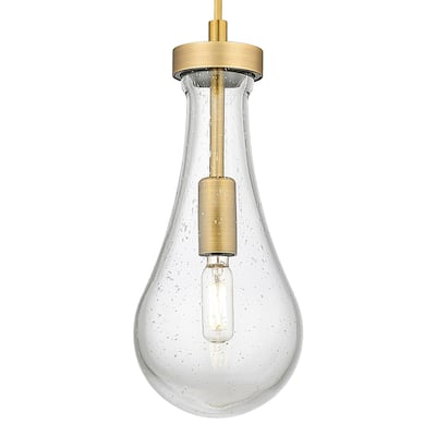 Innovations Lighting 451-1P-G451-5SDY Owego 12" Tall Mini Pendant with