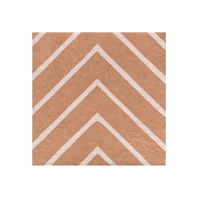 Verity Woven 8x8 Matte Porcelain Encaustic Tile - Floor, Wall, Backsplash