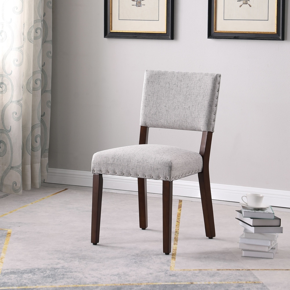 Grey check best sale dining chairs