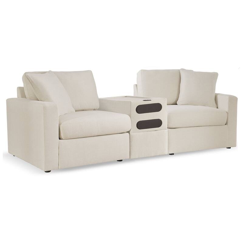 Signature Design by Ashley Modmax 3-Piece Sectional with Audio Console - 93" W x 37" D x 36" H