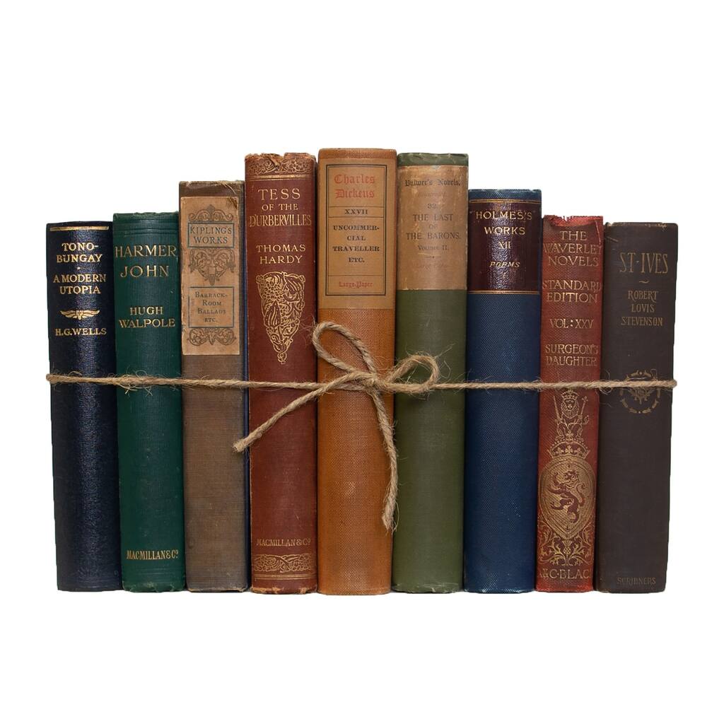 Books Decorative Accessories: Vintage British Classics SubjectPak
