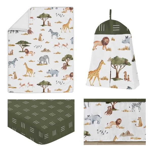 Giraffe print clearance crib bumper