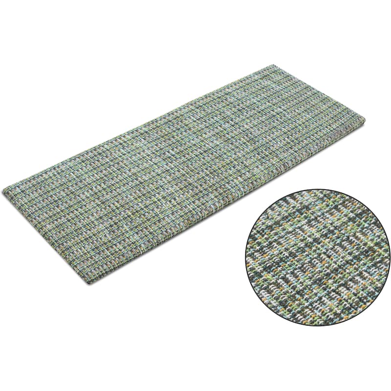 Luxurious Woven Cotton Kitchen Runner Mat Rug - Anti-Fatigue, Anti-Skid, Cushioned - 18''x48''