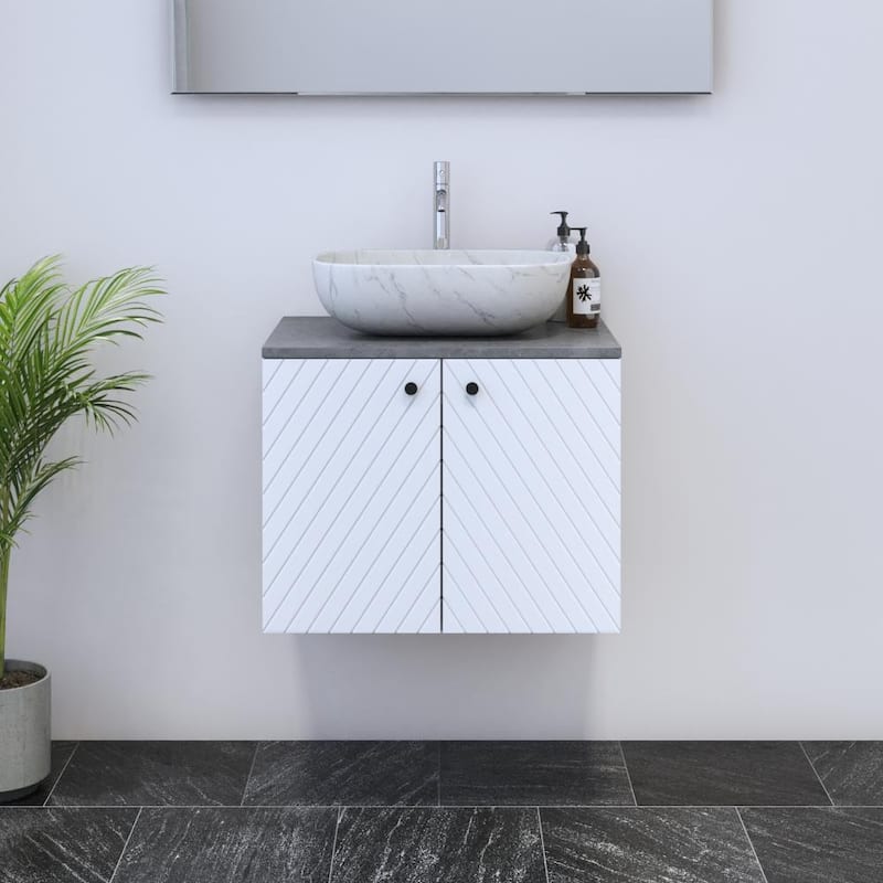 Avela 2D 60 Floating Bathroom Vanity (24" Width)
