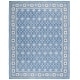 preview thumbnail 5 of 11, SAFAVIEH Handmade Ebony Greer Modern Wool Rug 6' x 9' - Blue/Ivory - Rectangle