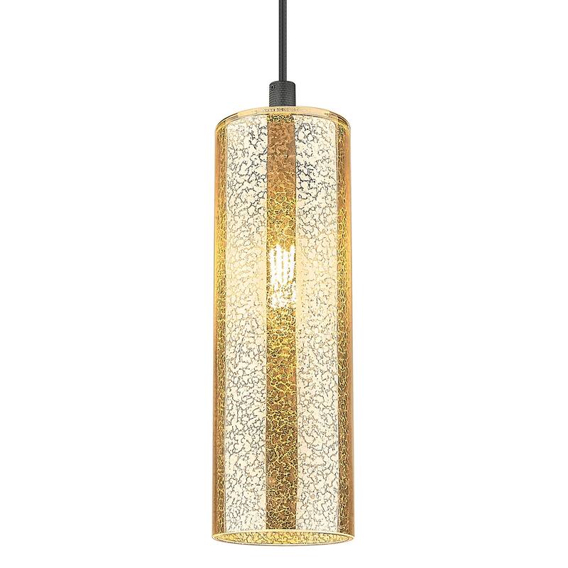 Innovations Lighting 434-1P-G434-12ME Crown Point 13" Tall Cord Hung - Matte Black