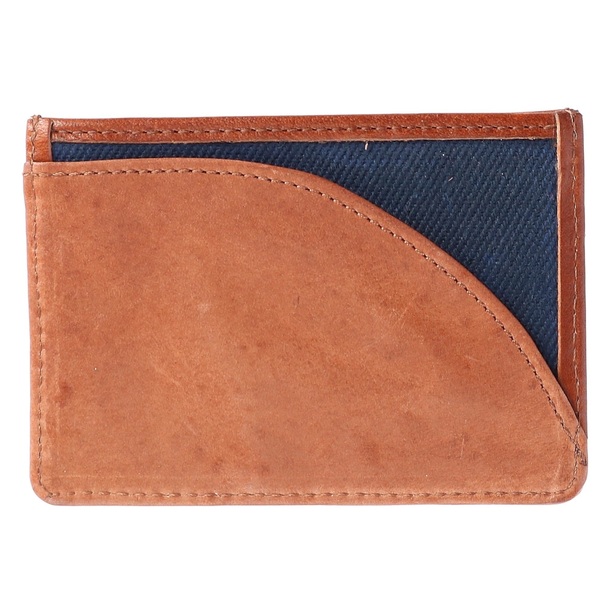 The British Belt Company Mens Langdale Waxed Twill Card Case Wallet