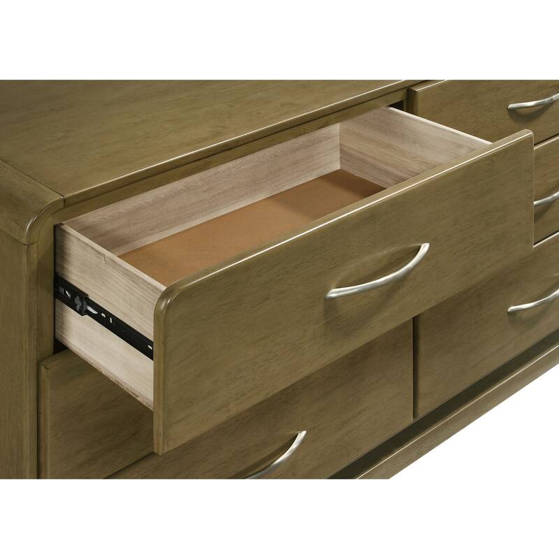 Tully Nutmeg 6-drawers Dresser