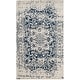 preview thumbnail 38 of 74, SAFAVIEH Madison Snowflake Medallion Rustic Farmhouse Distressed Rug 2'3" x 4' - Cream/Navy