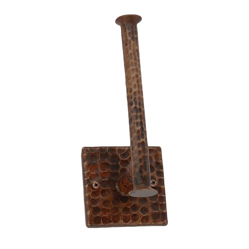 Hammered Copper Tissue Paper Holder in Oil Rubbed Bronze (TPHLDRDB)
