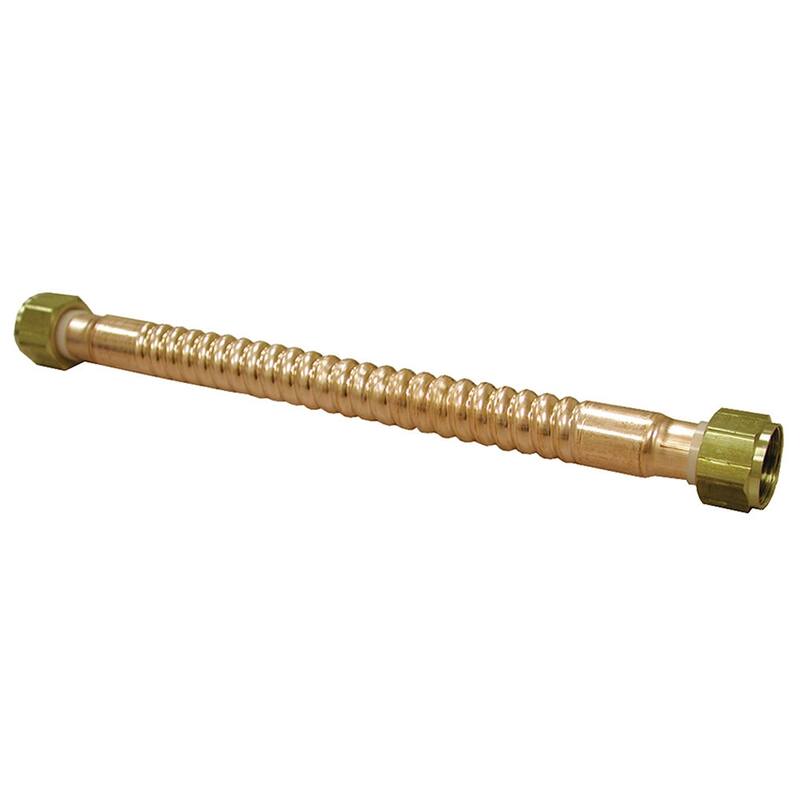 Jones Stephens J34724 3/4 X 24 Water Heater Connector - Red