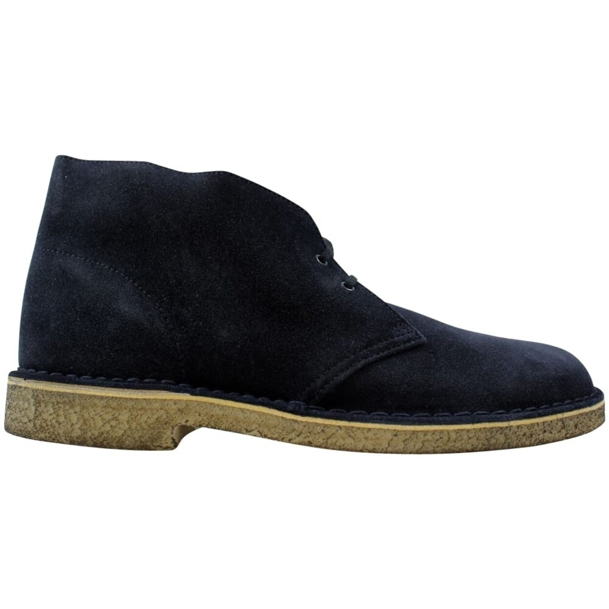 clarks desert boot navy suede