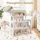 preview thumbnail 3 of 4, Modern Family Play House Wooden Kids DIY Dollhouse for Girls & Boys