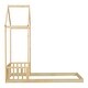 preview thumbnail 21 of 22, Twin House Roof Headboard Floor Bed