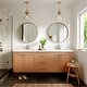 preview thumbnail 10 of 29, Karran Woodburn Two-Hole 2-Handle Bathroom Faucet with Matching Pop-Up Drain