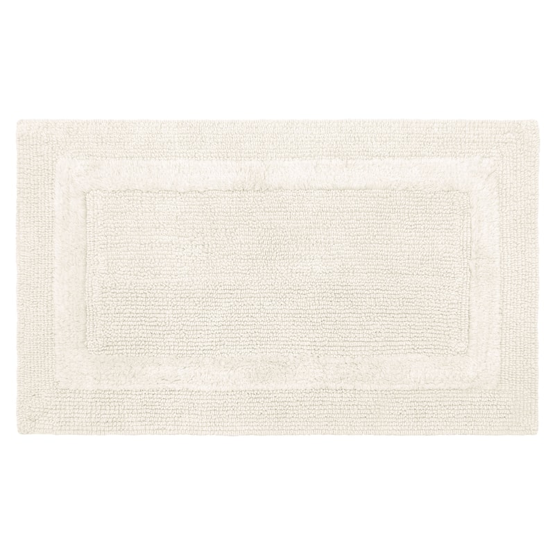 French Connection Stonewash Cotton Bath Rug