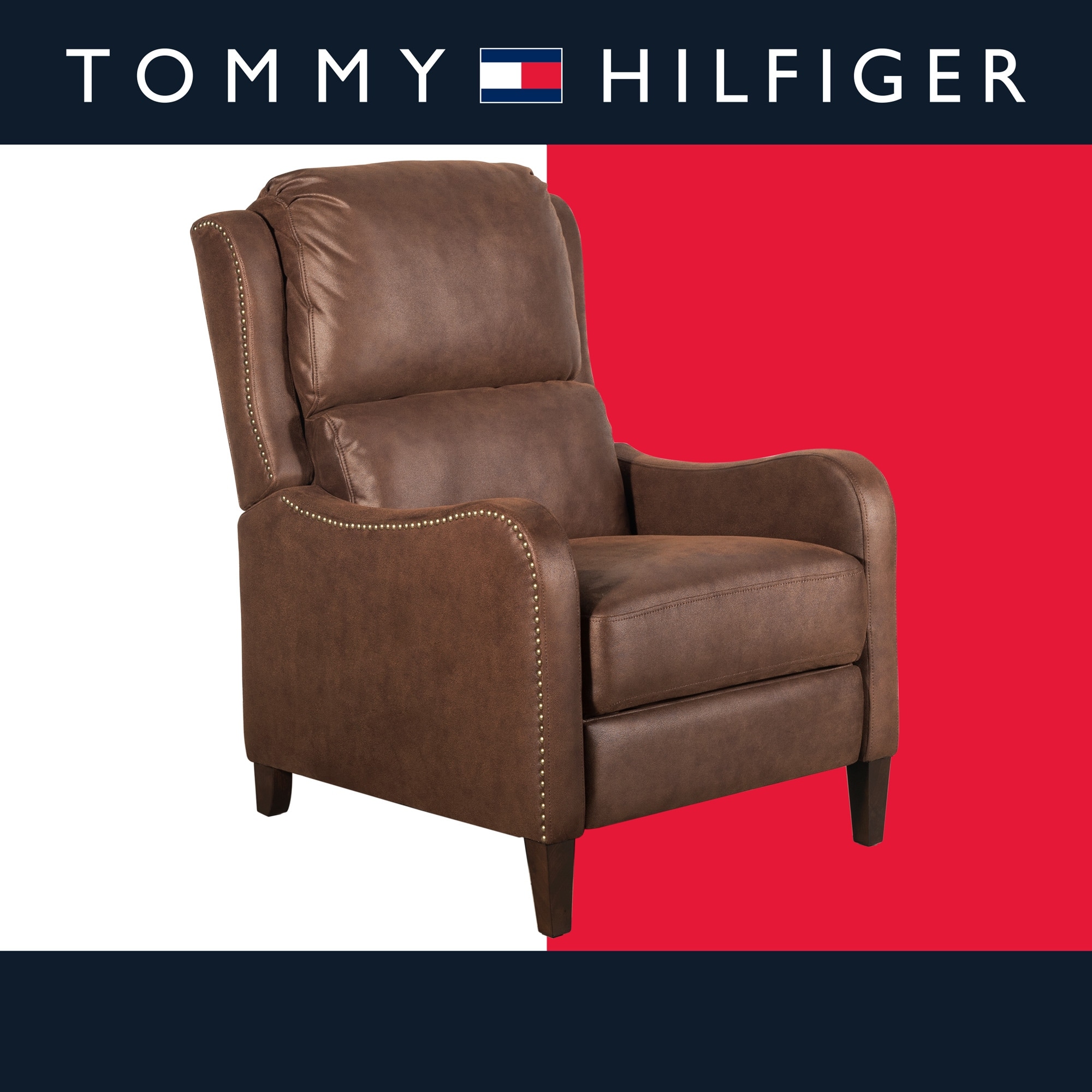 Tommy Hilfiger Eddington Modern Recliner Chair with