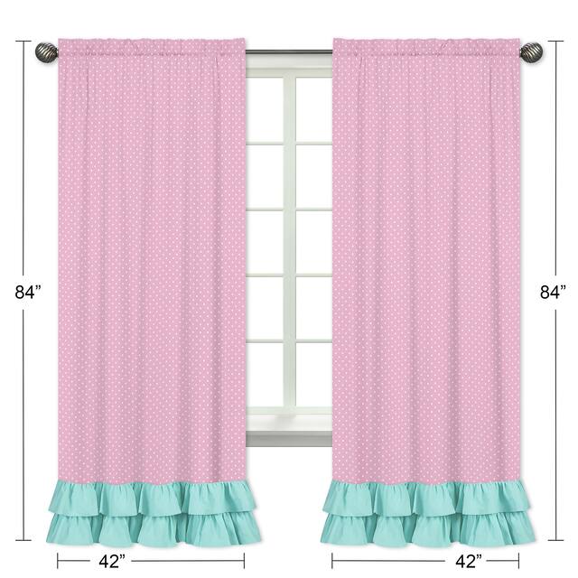 Sweet Jojo Designs Skylar Collection Window Curtain Panels