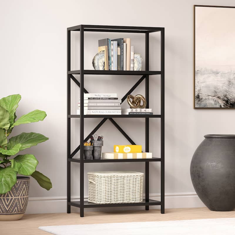 Etta Bookcase - Blackened Bronze