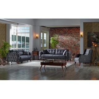 Lisbon One Sofa One Loveseat One Chair Living Room Set - Bed Bath ...