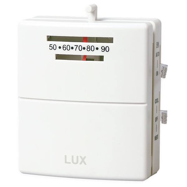Lux T10-1143 Easy Temp Mechanical Heating u0026 Cooling Thermostat - Bed Bath u0026  Beyond - 24893912